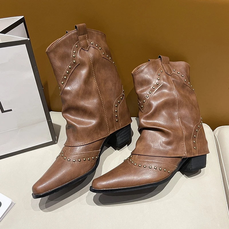 Dakota | Studded Western Cowboy Boots
