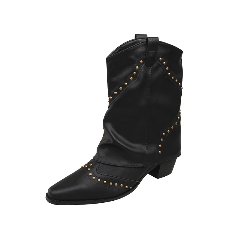 Sierra | Studded Western Cowboy Boots for Women