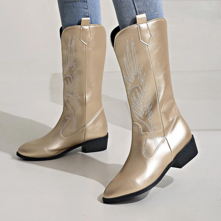 Leah | Classic Western Cowboy Boots for Women