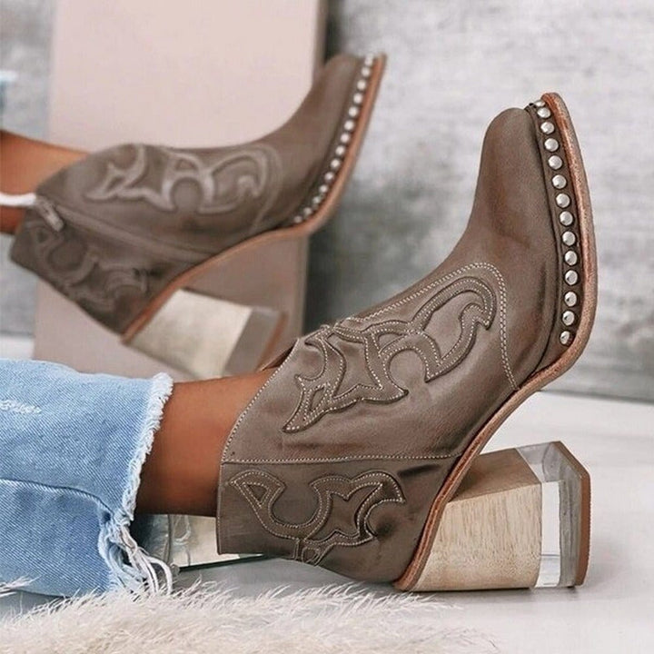 Bella | Classic Mid-Calf Cowboy Boots for Women