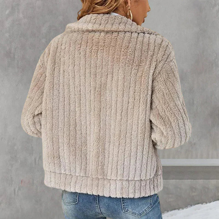 Druvelle | Stilvolle kurze Strickweste