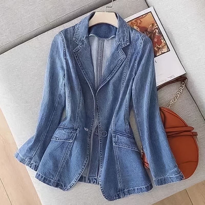 Isadora | Timeless Modern Denim Blazer