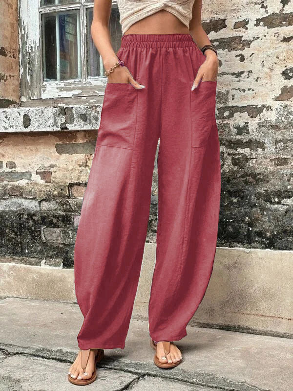 Aurelia | Pantaloni palazzo morbidi a gamba ampia