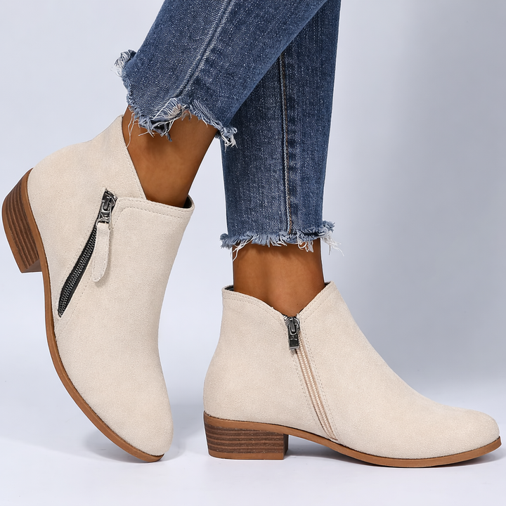 Lydia | Stivaletti alla caviglia con zip laterale