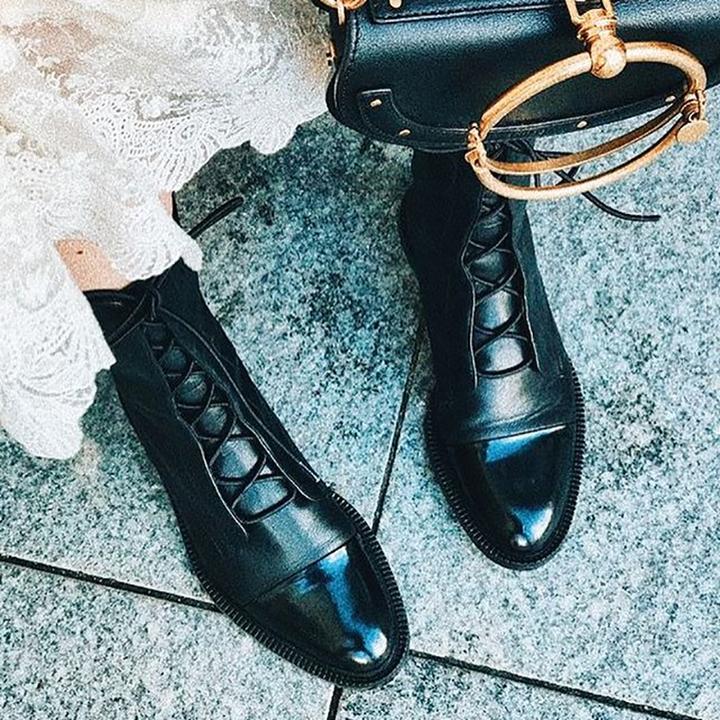 Colette | Stivaletti alla caviglia da donna in pelle premium
