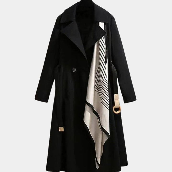 Violet | Eleganter Trenchcoat mit Gürtel für Damen