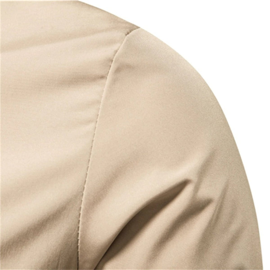 Tobias | Men's Modern Solid-Coloured Bomber Jacket
