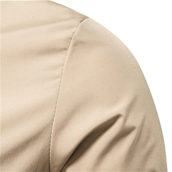 Tobias | Men's Modern Solid-Coloured Bomber Jacket