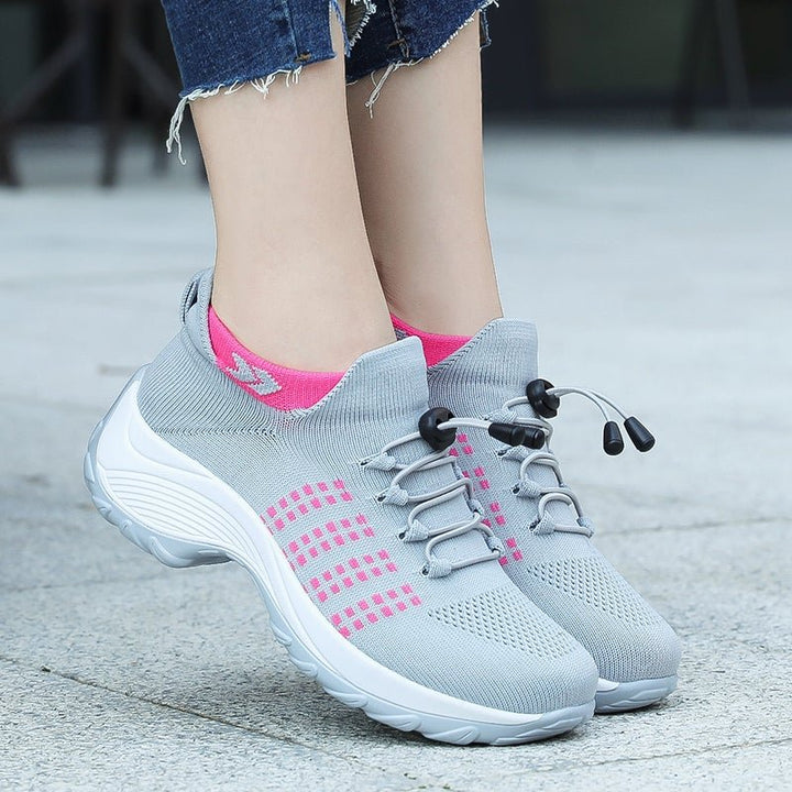 Elantra | Women's Stylish Cushioned Orthopedic Platform Sneakers