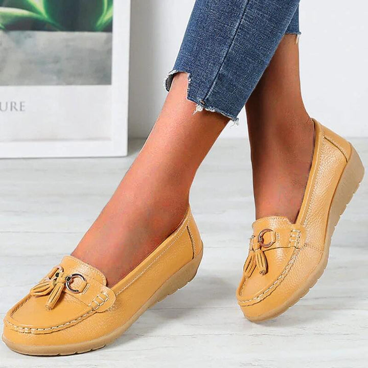 Celestria | Scarpe ortopediche senza lacci, eleganti e dalla calzata ampia, da donna