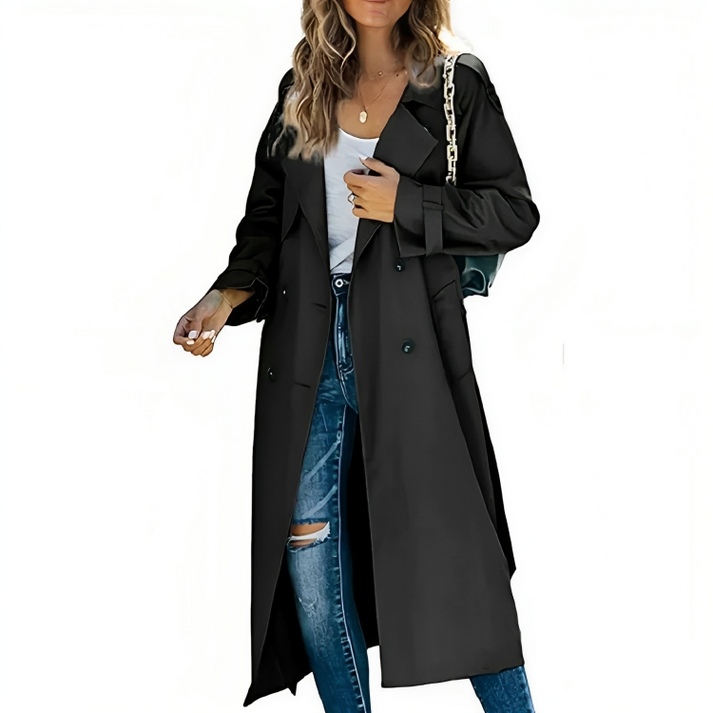 Bella | Trench doppiopetto elegante da donna