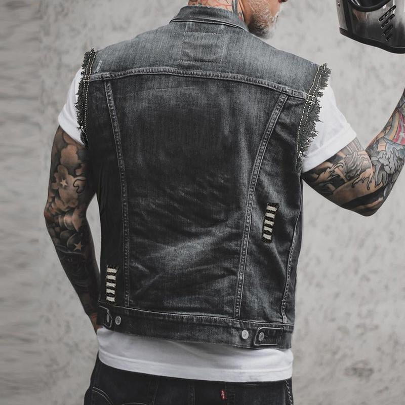 Dorian | Classic Men’s Denim Vest