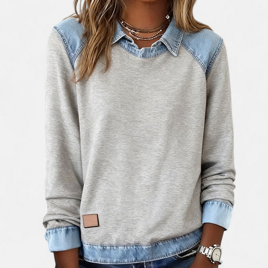 Aurelia | Modern Long-Sleeve Knit Sweater