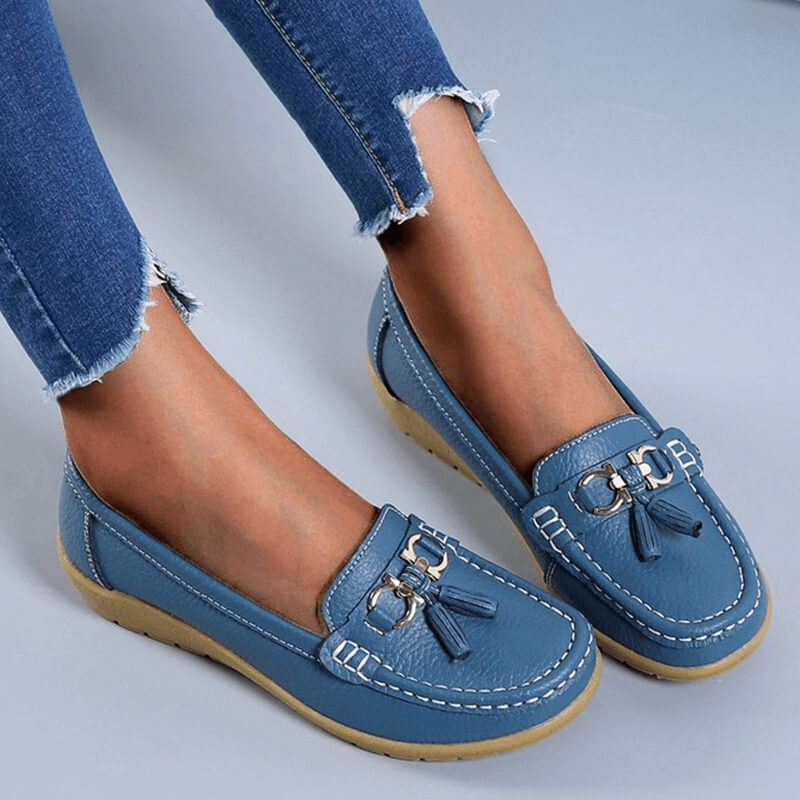 Celestria | Scarpe ortopediche senza lacci, eleganti e dalla calzata ampia, da donna