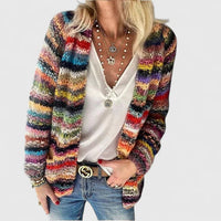 Aurélie | Multicolour Knit Cardigan